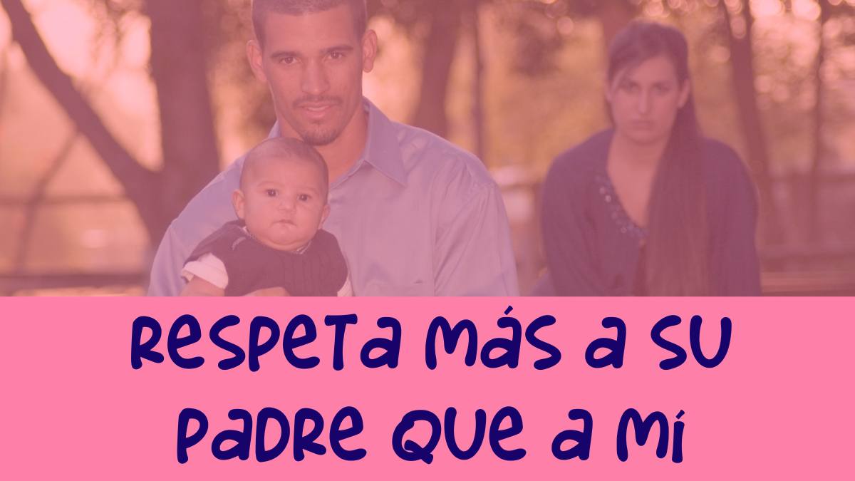 Mi hijo adolescente respeta más a su padre que a mí